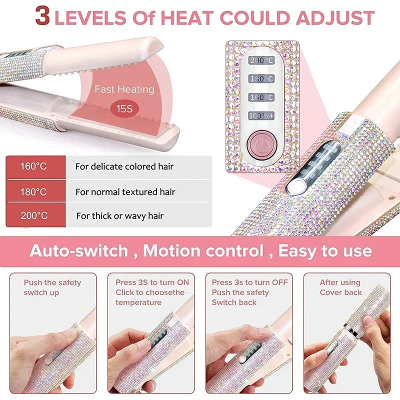 Portable Wireless Hair Styler